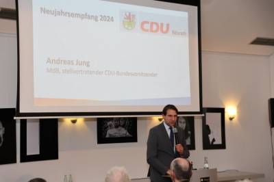 Neujahrsempfang der CDU Rsrath 2024 - Neujahrsempfang der CDU Rösrath 2024
